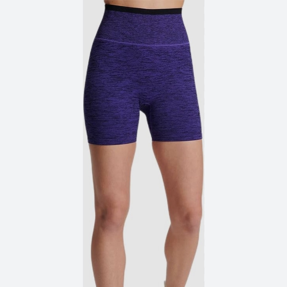 Peloton Women's Seamless Purple Bike Shorts